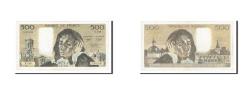 World Coins - Banknote, France, 500 Francs, 500 F 1968-1993 ''Pascal'', 1983, 1983-06-02