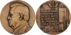 World Coins - France, Medal, Henri Hermann, Doyen de la Faculté de Médecine de Lyon, n.d.