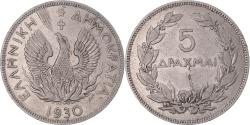 World Coins - Coin, Greece, 5 Drachmai, 1930, , Nickel, KM:71.1