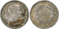 World Coins - France, Napoleon I, Quart, "tête de nègre", 1807, Paris, Silver,
