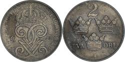 World Coins - Coin, Sweden, Gustaf V, 2 Öre, 1945, , Iron, KM:811