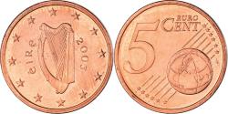 World Coins - IRELAND REPUBLIC, 5 Euro Cent, 2003, Sandyford, , Copper Plated Steel