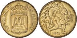 World Coins - Coin, San Marino, 20 Lire, 1973