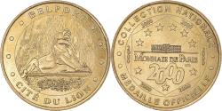 World Coins - France, Token, Touristic token, Belfort - Cité du Lion, Arts & Culture, 2000