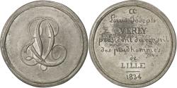 World Coins - France, Medal, Louis Philippe I, Politics, Society, War, 1834, , Tin