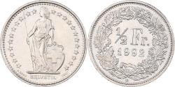 World Coins - Coin, Switzerland, 1/2 Franc, 1992