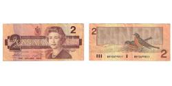 World Coins - Banknote, Canada, 2 Dollars, 1986, KM:94b, VF(20-25)