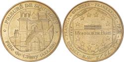 World Coins - France, Token, Tourist Token, 03/ Prieuré de Souvigny, 2009, Monnaie de Paris
