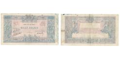 World Coins - France, 1000 Francs, Bleu et Rose, 1926, 1926-06-16, VF(30-35), Fayette:36.42