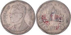 World Coins - Coin, Thailand, 5 Baht, 1988