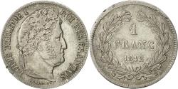 World Coins - Coin, France, Louis-Philippe, Franc, 1842, Rouen, , Silver, KM:748.2