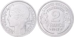 World Coins - Coin, France, Morlon, 2 Francs, 1947, Paris, , Aluminum, KM:886a.1