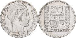 World Coins - Coin, France, Turin, 20 Francs, 1937, Paris, , Silver, KM:879
