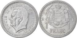 World Coins - Coin, Monaco, 1 Franc, Undated (1943), , Aluminum, Gadoury:MC131