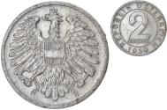World Coins - Coin, Austria, 2 Groschen, 1950, , Aluminum, KM:2876