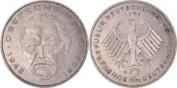 World Coins - Coin, GERMANY - FEDERAL REPUBLIC, 2 Mark, 1991, Karlsruhe,