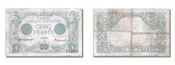 World Coins - Banknote, France, 5 Francs, 5 F 1912-1917 ''Bleu'', 1916, 1916-11-08, EF(40-45)