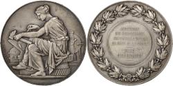 World Coins - France, Medal, French Third Republic, Sciences & Technologies, , Silver