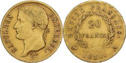 World Coins - France, 20 Francs, Napoléon I, 1810, Paris, Gold, , KM:695.1