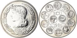 World Coins - France, Medal, Ecu Europa, Marianne, Politics, 1986, Rodier,