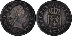 World Coins - Coin, France, Louis XV, Liard à la vieille tête, Liard, 1773, Lille