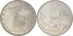 World Coins - Coin, Italy, 5 Lire, 1996, Rome, , Aluminum, KM:92