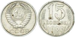 World Coins - Coin, Russia, 15 Kopeks, 1989