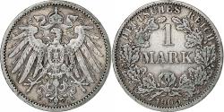 World Coins - Coin, GERMANY - EMPIRE, Wilhelm II, Mark, 1905, Berlin, , Silver, KM:14
