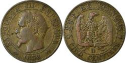 World Coins - Coin, France, Napoleon III, Napoléon III, 5 Centimes, 1856, Lyon,