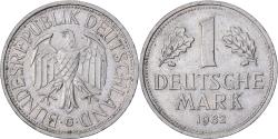 World Coins - Federal Republic of Germany, Mark, 1982, Karlsruhe, Copper-nickel,
