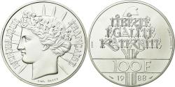 World Coins - Coin, France, 100 Francs, 1988, , Silver, KM:E141