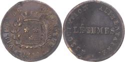 World Coins - token, France, Ville de Grenoble, association alimentaire, Légumes, 1850, Bent