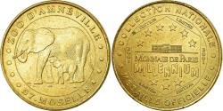 World Coins - France, Token, Touristic token, Amnéville - Zoo n° 1, Arts & Culture, 2001