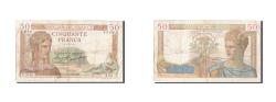 World Coins - Banknote, France, 50 Francs, 50 F 1934-1940 ''Cérès'', 1935, 1935-10-17