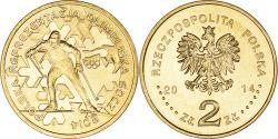 World Coins - Coin, Poland, 2 Zlote, 2014, Warsaw, JO Soczi, , Cupro-Aluminium, KM:893