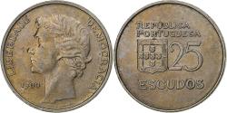World Coins - Portugal, 25 Escudos, 1980, Copper-nickel, , KM:607a
