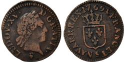 World Coins - Coin, France, Louis XV, Liard, 1769, Reims, , Copper, KM:543.9