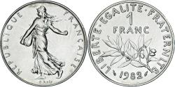 World Coins - Coin, France, Semeuse, Franc, 1982, Paris, série FDC, , Nickel