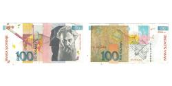 World Coins - Banknote, Slovenia, 100 Tolarjev, 1992, 1992-01-15, KM:31a, EF(40-45)