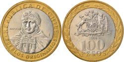 World Coins - Coin, Chile, 100 Pesos, 2006, Santiago, , Bi-Metallic, KM:236