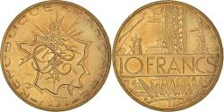 World Coins - Coin, France, Mathieu, 10 Francs, 1984, , Nickel-brass, KM:940