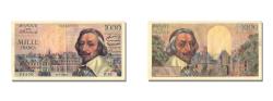 World Coins - Banknote, France, 1000 Francs, 1 000 F 1953-1957 ''Richelieu'', 1954