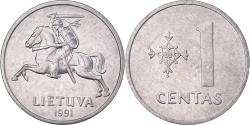 World Coins - Coin, Lithuania, Centas, 1991, , Aluminum, KM:85
