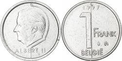 World Coins - Belgium, Franc, 1997