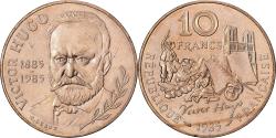 World Coins - France, 10 Francs, 1985, Victor Hugo, Copper-nickel, , Gadoury:819
