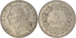 World Coins - Coin, France, Lavrillier, 5 Francs, 1933, Paris, , Nickel, KM:888