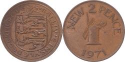 World Coins - Coin, Guernsey, 2 New Pence, 1971
