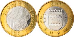 World Coins - Finland, 5 Euro, 2011, Vantaa, , Bi-Metallic, KM:160