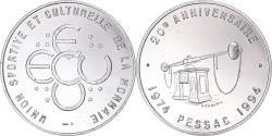 World Coins - France, Token, Pessac - Union Sportive et Culturelle, 1994, , Silver