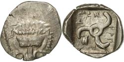 Ancient Coins - Coin, Lycia, Mithrapata, 1/6 Stater or Diobol, Uncertain Mint,